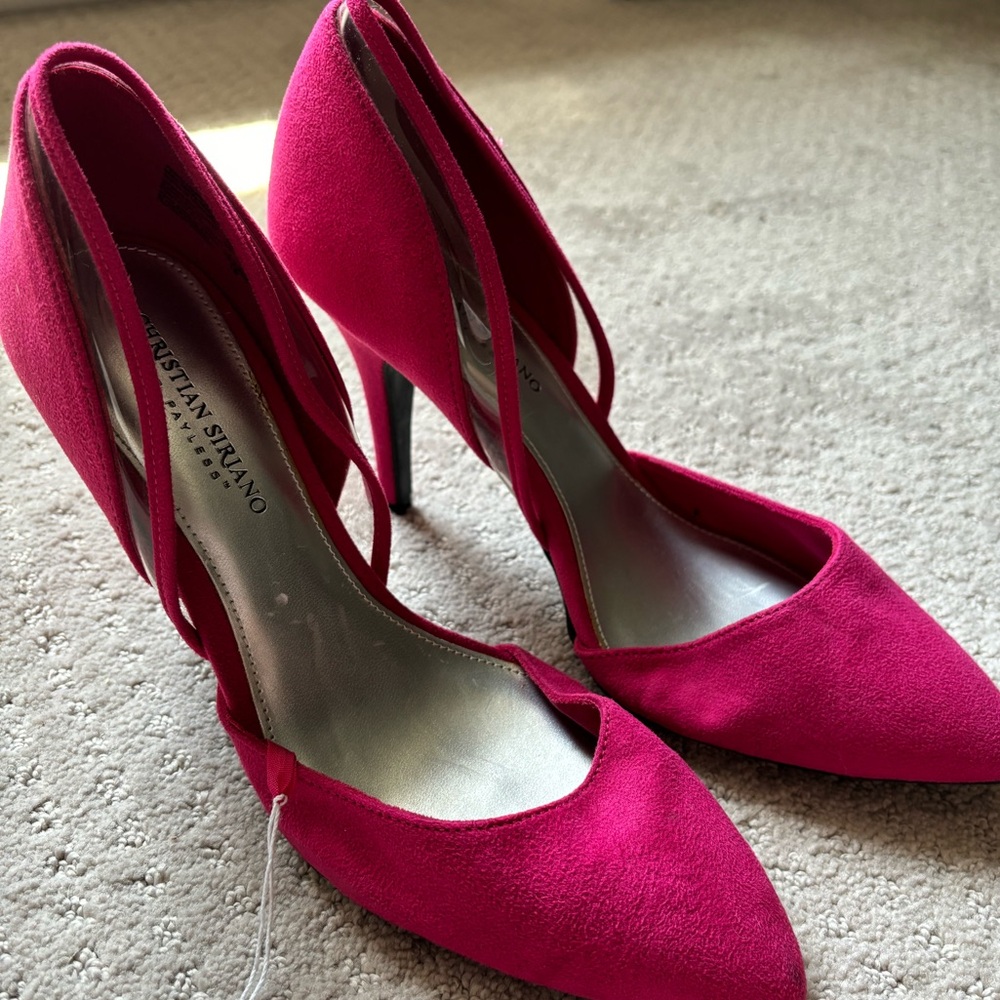 Christian Siriano Pink Heels